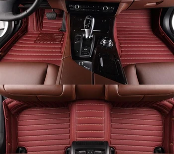 Yüksek kalite! Mercedes Benz GL 350 450 X164 7 koltuk 2011-2006 su geçirmez halılar için özel özel araba paspaslar,Ücretsiz kargo