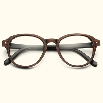 NOSSA Yuvarlak Vintage Tasarımcı Kare Erkekler Kadınları Rahat Gözlük Çerçevesi Kişilik Retro Gözlük Miyop Optik Çerçeve Gözlük