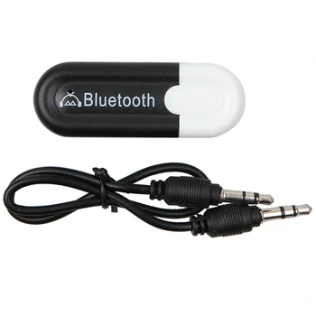 Aux Araba PC Telefon için yepyeni Kablosuz Bluetooth 4.0 Stereo Ses Müzik Alıcı 3.5 mm USB Adaptör Adaptör Araç Kiti Toptan