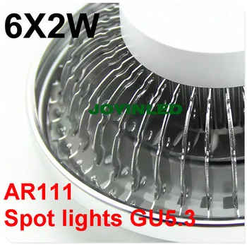 Ücretsiz Kargo NOKİA DC12/24 V spot AR111 LED tavan ışık kaynağı gömme led ampuller