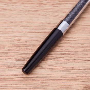 Kawaii Kristal Top Ballpen Moda Siyah Mürekkep Elmas Tükenmez Okul Kırtasiye Ofis İçin Hediye Kalem tükenmez Kalem 1.0 mm Malzeme Kalemleri