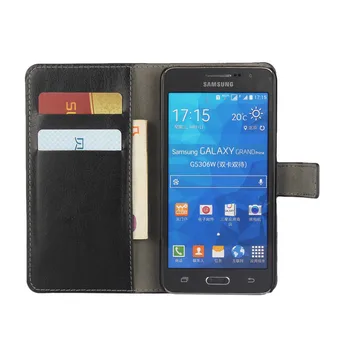 Kart İle Samsung Galaxy Grand Prime G530 G530H G531 G531H G531F SM için lüks Kılıf-G531F Telefonu Çanta Kapak Flip Cüzdan Yeni Yuvası