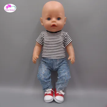 Bebek ayakkabıları spor ayakkabıları moda çeşitli 43 cm bebek Zapf bebek doğmuş ve 18