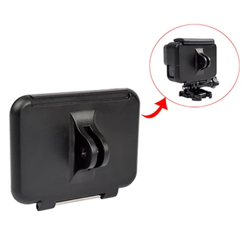 Arka Kapı Yüksek Kahraman İçin Çerçeve Konut Durum için Yeni Spor kamera Evrensel Bağlantı Backdoor HFES 5 siyah