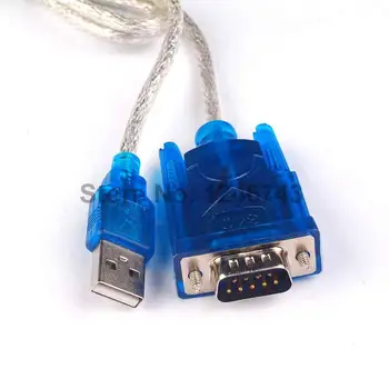 1 ADET CH340 Chip USB 2.0 RS 232 RS-232 Dönüştürücü, DB9 COM Kablosu 80 CM HL-340