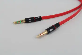 Kulaklık + Mikrofon Adaptörü çiftler için YENİ Kulaklık Splitter 3.5 mm Stereo Ses Erkek kablo bağlantısı açın