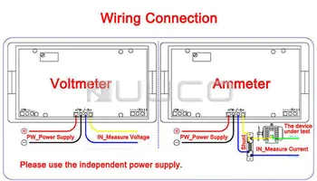 Dijital Metre AC 0~100 AMP Mavi LCD Ekran Dijital Ampermetre AC/DC 8V 12 V Amper Metre Göstergesi ampermetre + Şönt Direnç