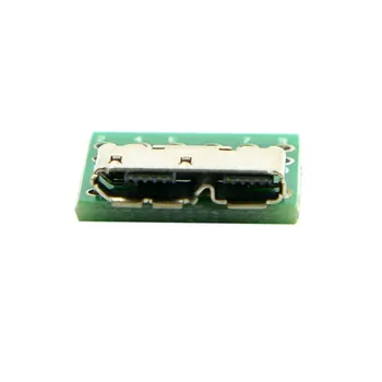 DİY için PCB ile Mikro USB 3.0 10pin Dişi Soket Priz Yönetim Kurulu Monte SMT Tipi Kablo