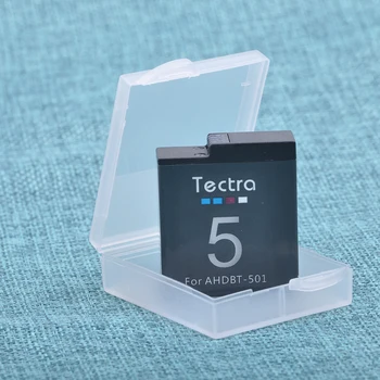 Tectra 5 1600mAh 5 pro pil + git Yüksek kahraman İçin Yüksek HERO5 Spor Kamera için Type-C Portu ile 3 Ekran-USB Şarj Cihazı LED