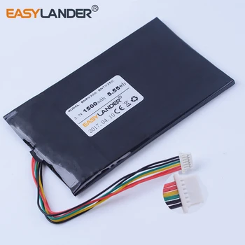 MLP305787 Nook Basit Touch İçin Easylander 3.7 V 1500 mAh kapasiteli li Polimer Şarj Edilebilir Pil 6