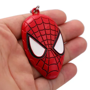 Örümcek-Hediye Chaveiro Araba Anahtarlık Film Takı Erkekler İçin Adam SpiderMan Anahtarlık Anahtarlık Tutucu YS10001 Hatıra