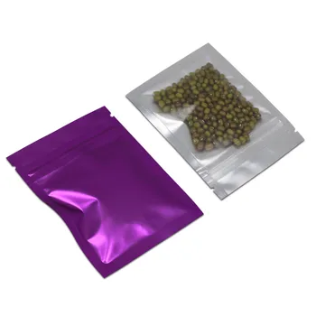 DHL 7.5/çok Gıda Kahve Depolama için 10cm Plastik Öz Mühür Mylar Zip Kilit Çanta Alüminyum Folyo Kilitli Ambalaj Çanta*1000pcs