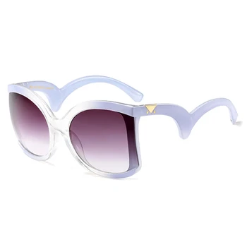 BELMON Kadınlar Lüks Marka Tasarımcı Güneş UV400 Kadın Büyük Kare de sol Tonları RS390 Bayanlar büyük Boy Güneş Gözlüğü