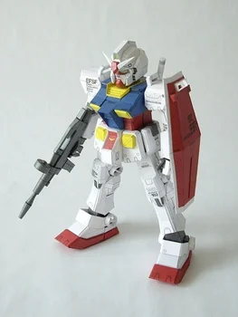 SD Gundam RX-78 Ka Ver Denes54 Kağıt Modeli