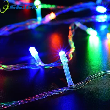 OSİDEN 100leds 10m Home/Tatil /Parti /Düğün için 2 Modları Noel süslemeleri İle Dize Noel Işıkları Pil güç Led