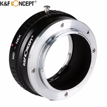 Sony E Mount Vücut için A/dijital fotoğraf makinesi MC MD Mount Lens İçin K&F KAVRAM MD-NEX II Kamera Lens Adaptör Halkası NEX3 iki makinenin NEX5N NEX