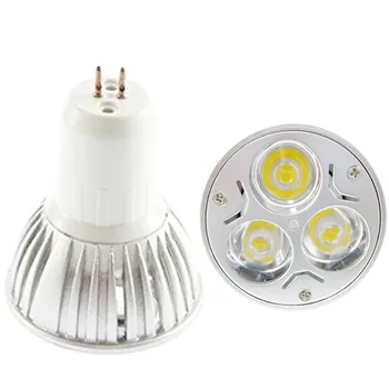 4 W OKUYUN GU5 10 adet Dim.3 LED tüp ışık E27 B22 E14 LED Spot lamba Spot ampul lamba droplight ampul Işık led AYDINLATMA led