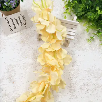 (30 cm) 1 ADET/suni ipek wisteria düğün ev dekorasyonu kolaj DİY bahçe dekorasyon yapay çiçek