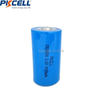 ER26500 LS26500 9A 12 x 26.500 ER26500 3.6 V 9000mAh Pil Lityum Li-SOCl2 C Pil batteria
