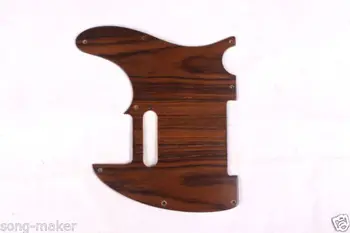 TELE elektro Gitar Katı ahşap El yapımı Telecaster Gitar #1854 pickguard