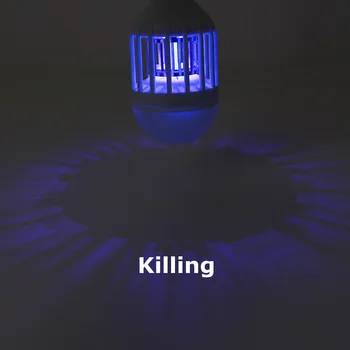 Elektrikli sinek Öldürücü LED Ampul 7W Sinek Öldürücü Ampul B22/E27 Wasp Bug Mosquito Uçan Böcekler UV Lambası