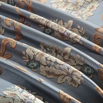 Lüks İpliği Boyalı Boyama ve Nakış Yatak Queen & King Size Avrupa Tarzı Desen Nevresim takımı Çarşaf Setleri Şam Set