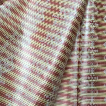 4 Renk Bazin Riche Getzner 10 Metre Avusturya Kalite Gine Brokar Kumaş Giysi Pamuk african kumaş ücretsiz kargo