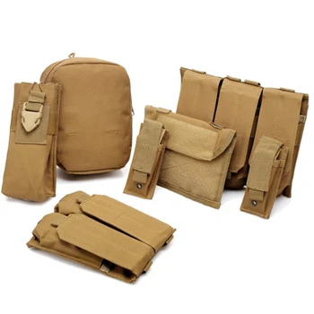 Ücretsiz Kargo Molle Tactical CİRAS Dişli Airsoft Yelek W/Magazin Programı Çantası Çanta Yayınlanabilir Zırh Plakası Taşıyıcı Grev Yelekler