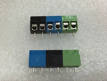 Vida set içindekiler: * 5.0 mm Düz Pin PCB Vidalı Terminal Bloğu Konnektör(Mavi, Yeşil, Siyah)29 KF301 100PCS KF301-29 KF301-5.0 -